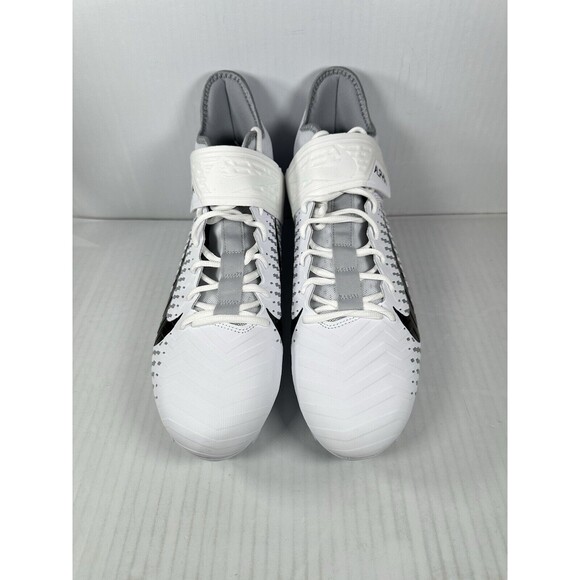 Nike Alpha Menace Pro 2 D Mid White Football Cleats 12.5 CK4277-100 Detachable main image 8